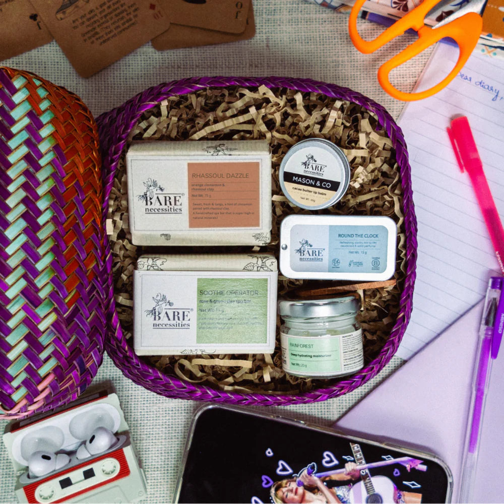 Teen's Green Glow Kit - Plant-Based Skincare Gift Set for Teenagers