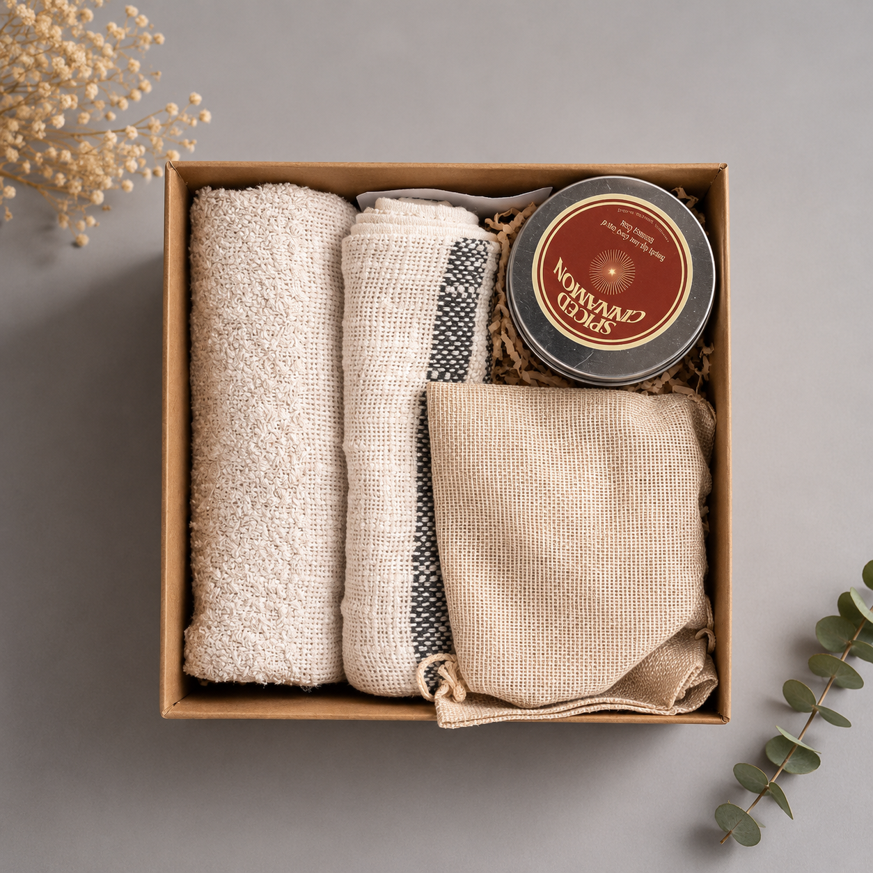 The Hearth & Home Hamper Curated Home Comforts & Rustic Accents