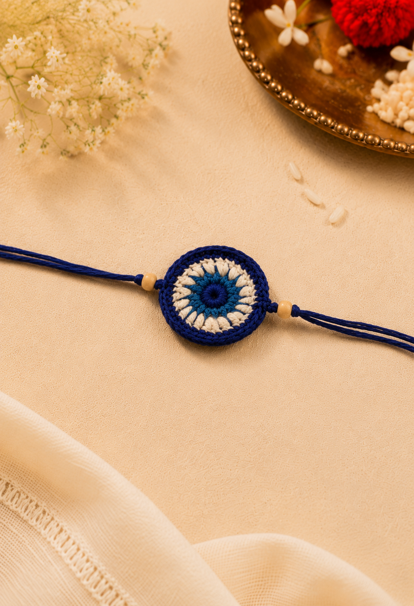 Whe Handmade Crochet Spider-Man Rakhi