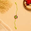 Whe Handmade Crochet Smiley Face Rakhi