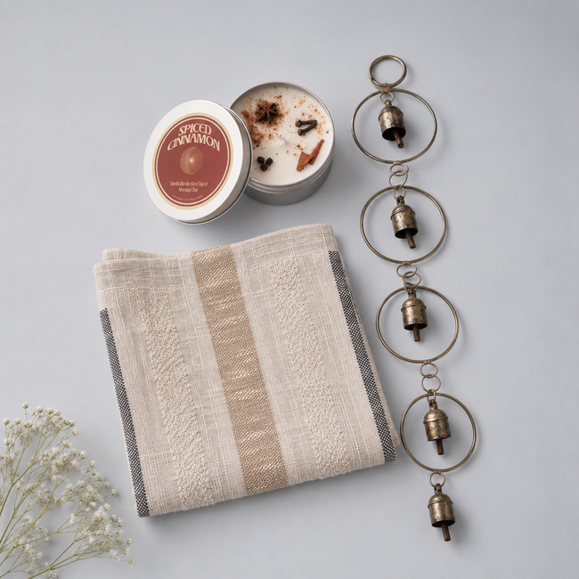 The Hearth & Home Hamper Curated Home Comforts & Rustic Accents