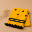 Polka Dot Handcrafted Lightweight Mull Cotton Saree