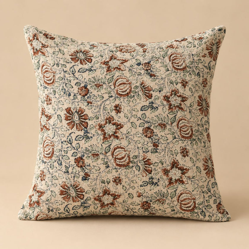 IndiDhaage Cozy Home Gift Box | Ceramic Mugs & Block Print Cushion Covers