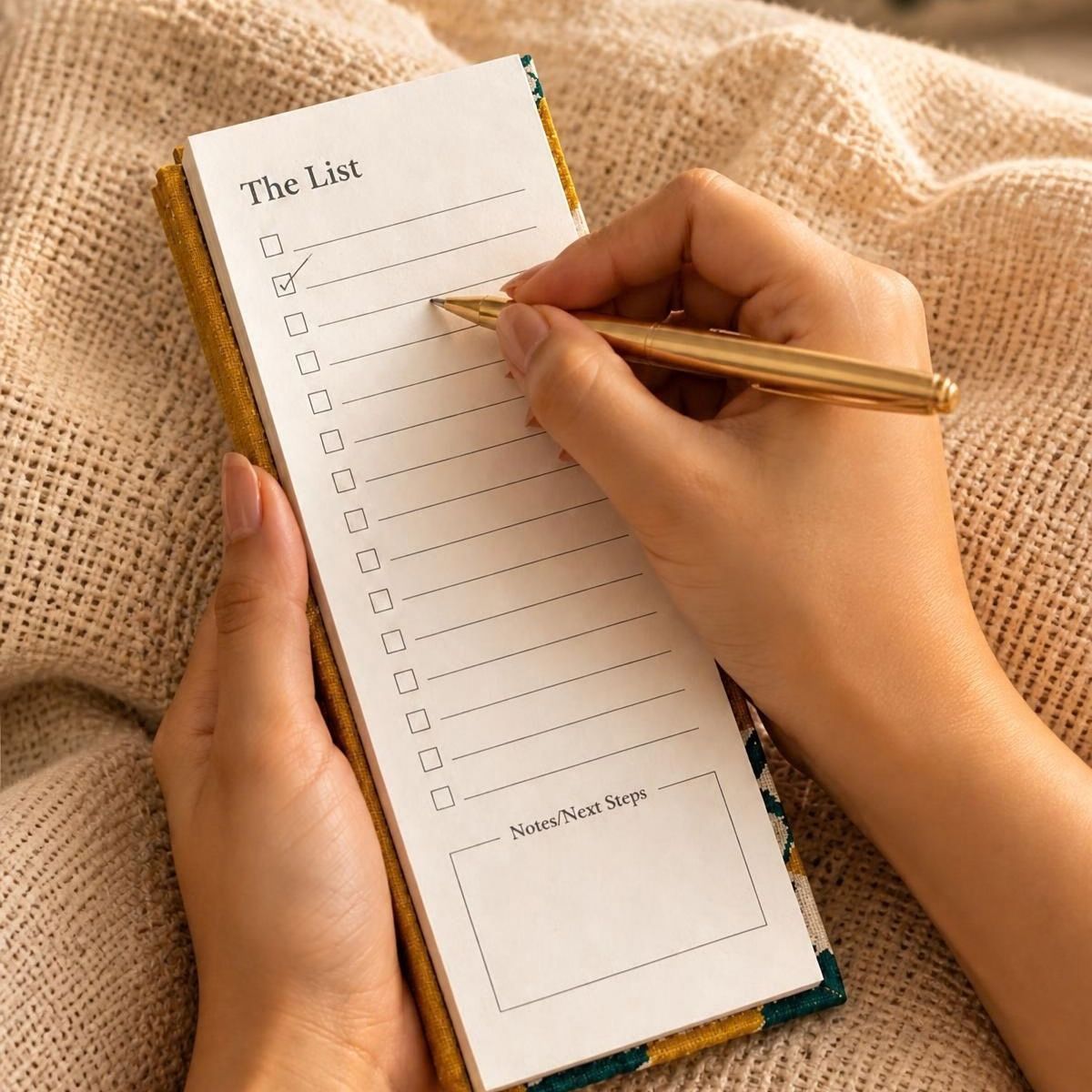 IndiDhaage Mindful Self-Care Gift Hamper | Affirmation Cards, To-Do List, Evil Eye Holder & Ceramic Mugs