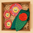 IndiDhaage Festive Bloom Gift Box | Handmade Toran, Diya Set & Floral Incense Holder | Diwali Home Décor