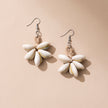 WHE Handmade Cowry Jute Earrings