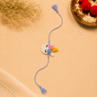 Whe Set of 2 Handmade Crochet Unicorn & Spider-Man Rakhi Combo