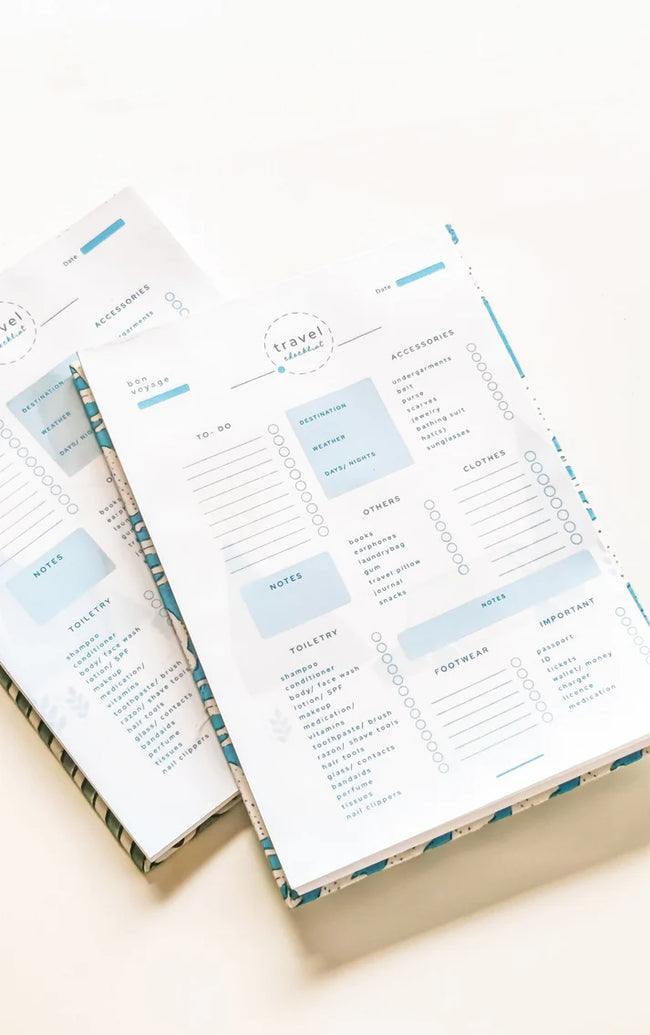 Ekatra Travel Planner Blue
