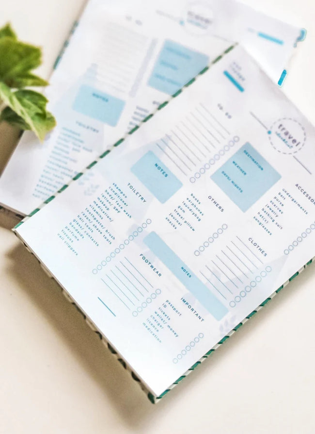 Ekatra Travel Planner Blue