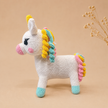 Whe Handmade Crochet Unicorn Rakhi Gift Set